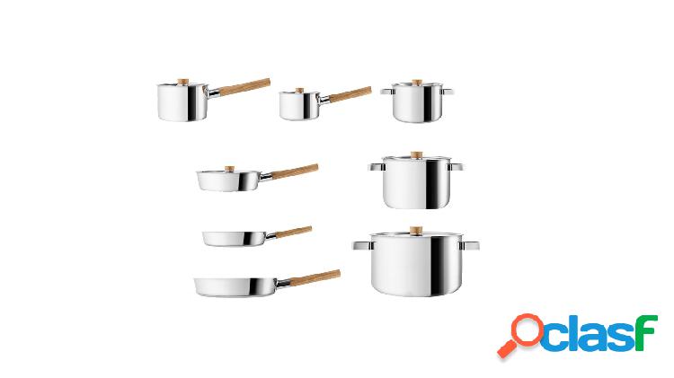 Eva Solo Nordic Kitchen Collezione da Cucina in Acciaio