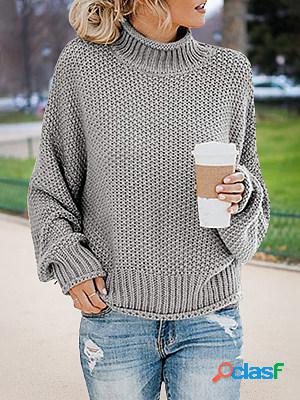 Fall/Winter Pullover Turtleneck Sweater