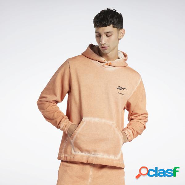 Felpa con cappuccio Reebok Basketball Court Top Bi-Dye