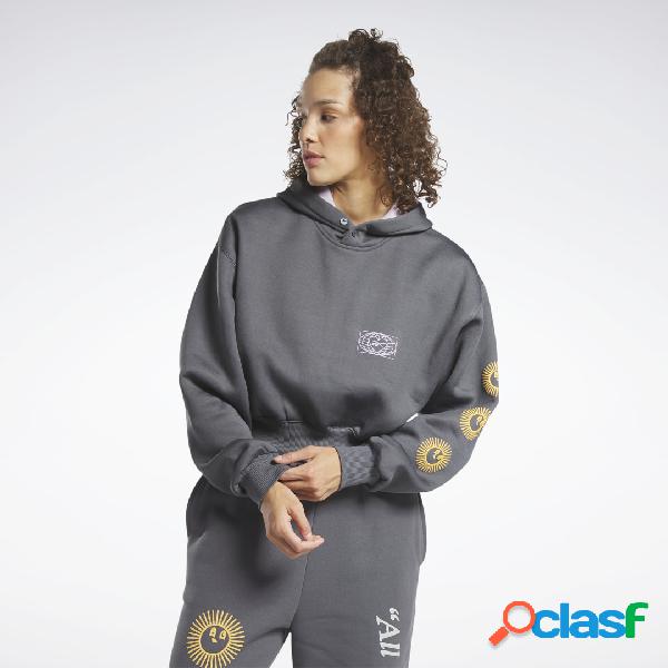 Felpa con cappuccio Reebok Classics Graphic