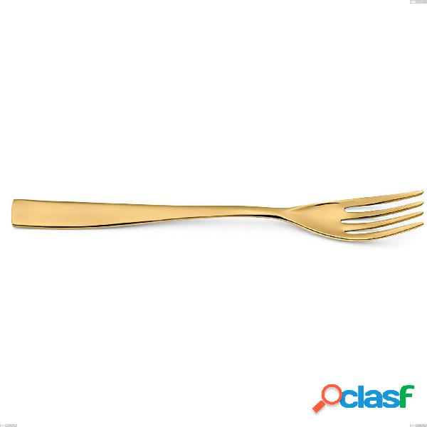Forchetta frutta Etoile PVD Gold, Acciaio 18/10 lucido,