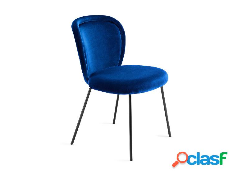 Freifrau Ona Side Chair - Sedia - Deep Black/Avalon 0046