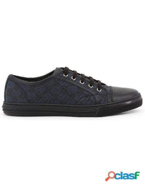 Gucci - scarpe basse sneakers gucci donna blu-nero taglia 39