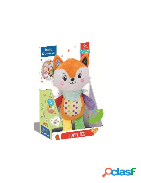 Happy fox activity plush