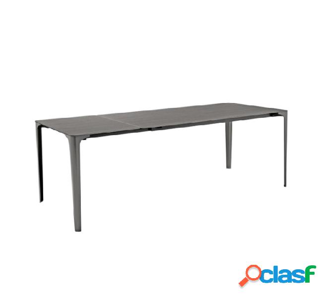 Infiniti Mat Tavolo 140x80 Allungabile Antracite