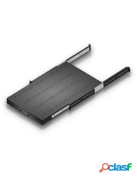Intellinet - mensola per rack 19 estraibile 720 mm nera