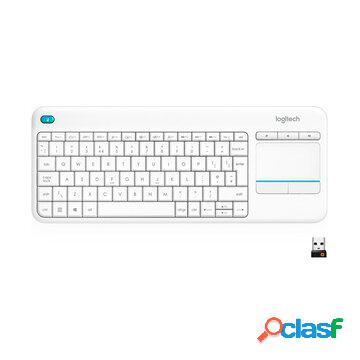 K400 plus wireless touch bianco