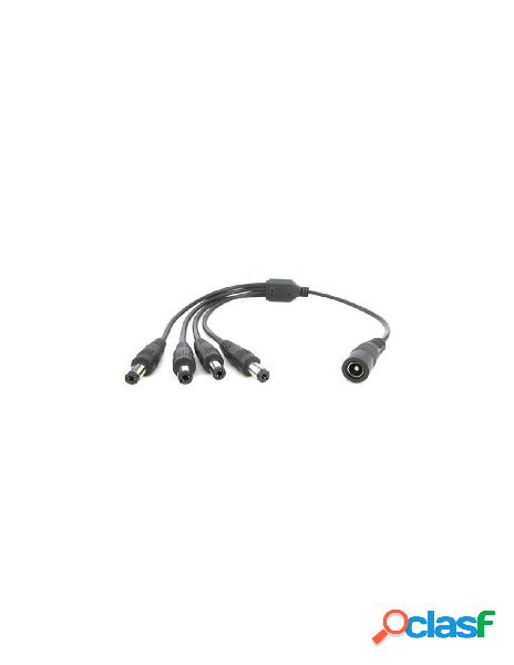 Ledlux - 2 pz splitter cavo alimentazione dc jack
