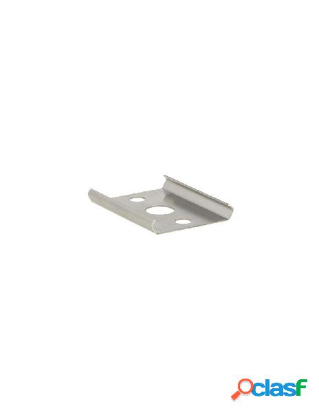 Ledlux - clip gancio per fissaggio a soffitto e muro del