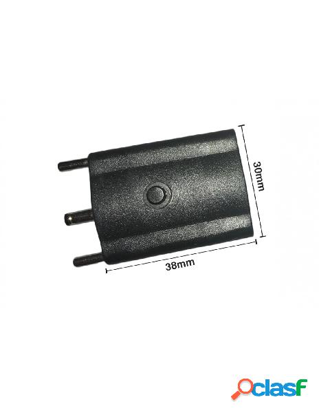 Ledlux - interruttore led con pulsante 12v dc 5a per barra
