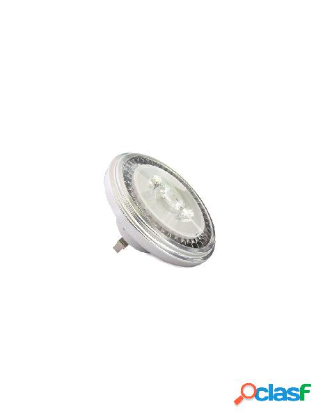 Ledlux - lampada faretto led ar111 g53 ac/dc 12v 15w bianco