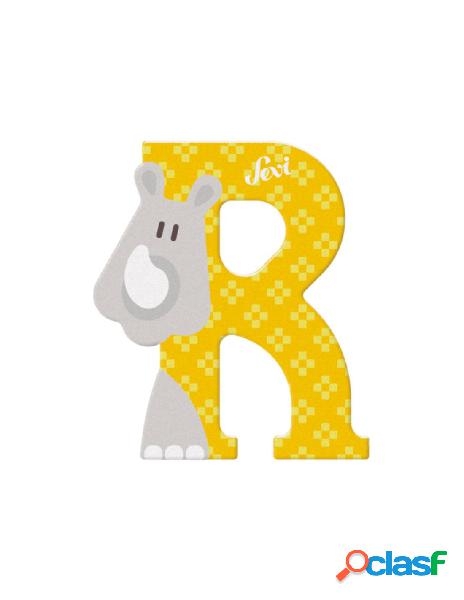 Lettera r rinoceronte