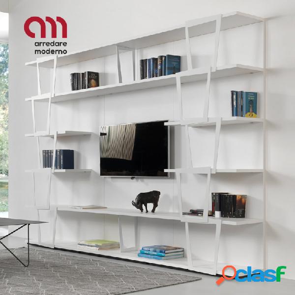 Libreria Trapezio TV Pezzani
