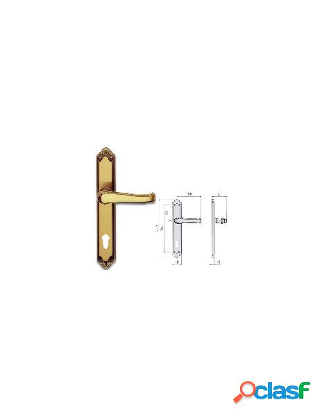 Maniglie porta ghidini 44394088506 lady ottone fumè