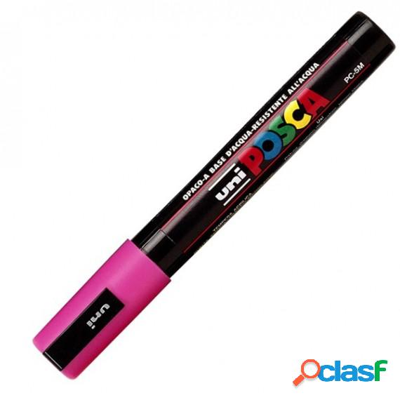 Marcatore a base dacqua Uni Posca PC5M - punta tonda media