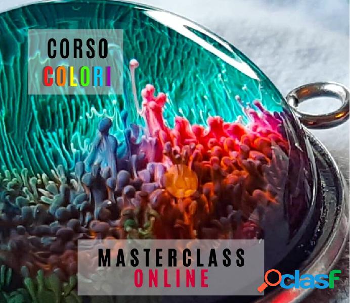 Masterclass online Corso colori (100min) - 13 Aprile 2023