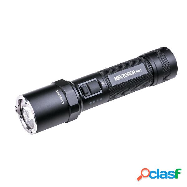 NEXTORCH P81 2600LM Flashlight 5 Modes Adjustable Type-C