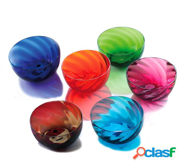Nason Moretti Idra Coppette Set 6 Colori Assortiti