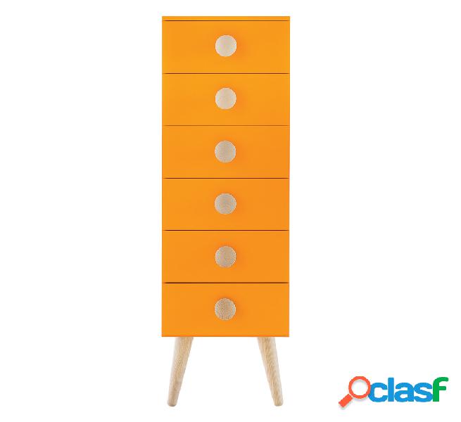 Nidi Woody Cassettiera 6 Cassetti