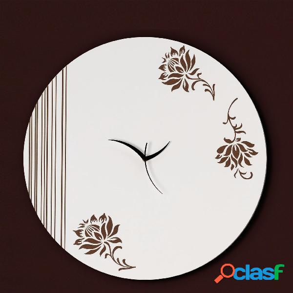 Orologio da parete il legno rotondo Diametro 55x5 cm con