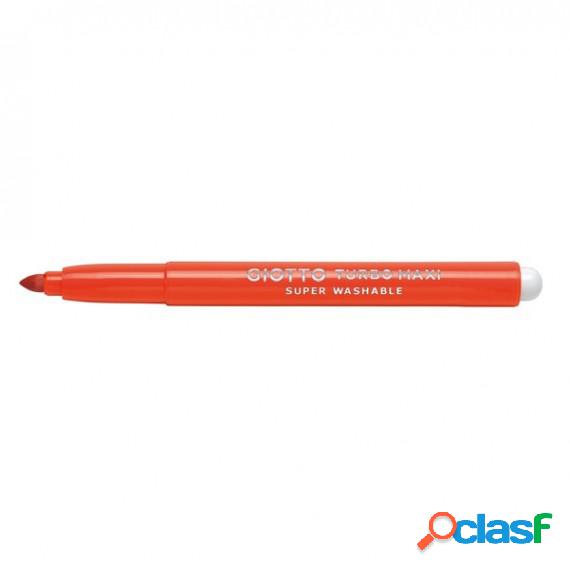 Pennarello Turbomaxi Monocolore - punta D5mm - arancione -