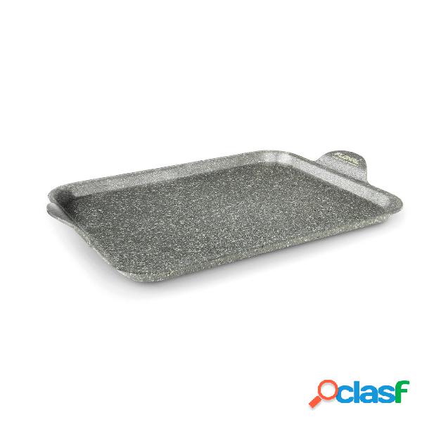 Piastra rettangolare con alette 35x25xh 2 cm spessore 3,5 mm