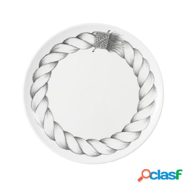 Piatto frutta Cima in melamina Ø 21 cm Colore: Bianco