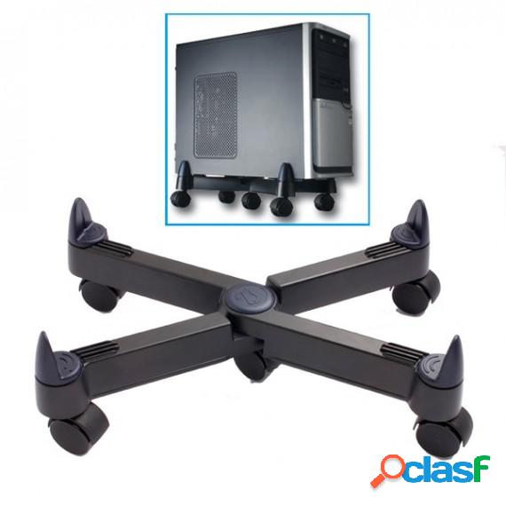 Porta CPU con ruote PC101 - nero - Tecnostyl
