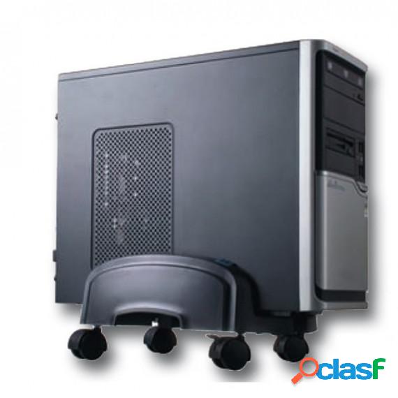Porta CPU con ruote PC201 - nero - Tecnostyl