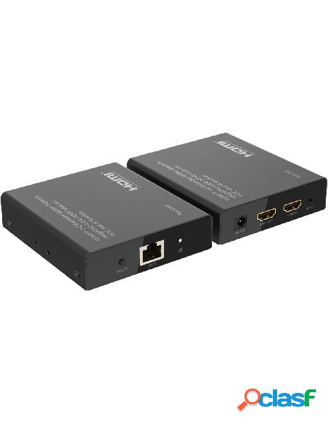 Propart - kit tx-rx extender hdmi, 70mt utp, 4k@60hz hdr,