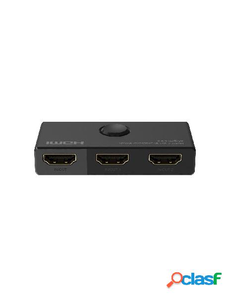Propart - switch hdmi 2x1, splitter 1x2, 2 bidirezionali,