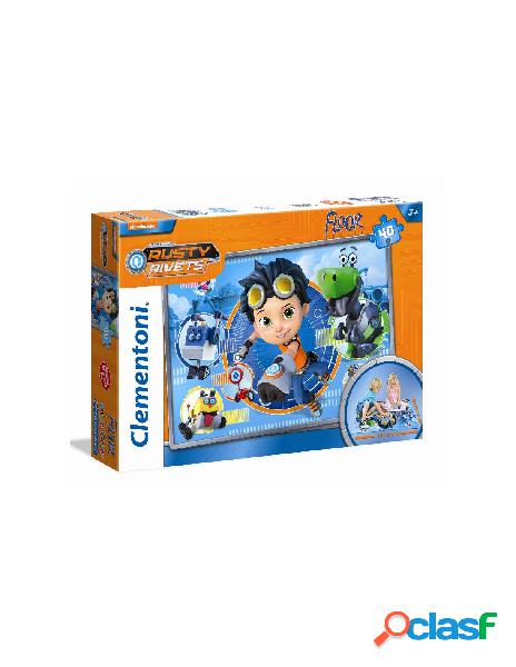 Puzzle 40 floor rusty rivets