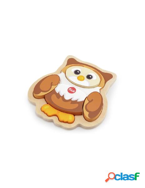 Puzzle gufo rinaldo (17x18 cm)