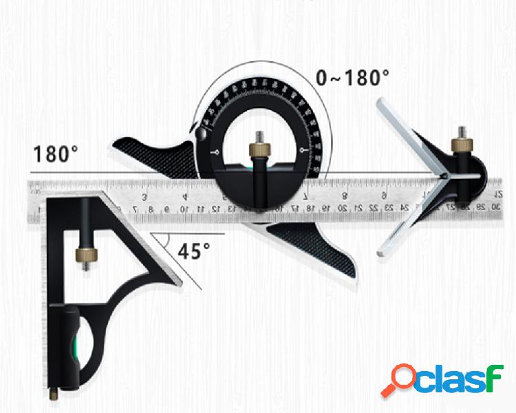 Righello regolabile Multi combinazione Righello ad angolo