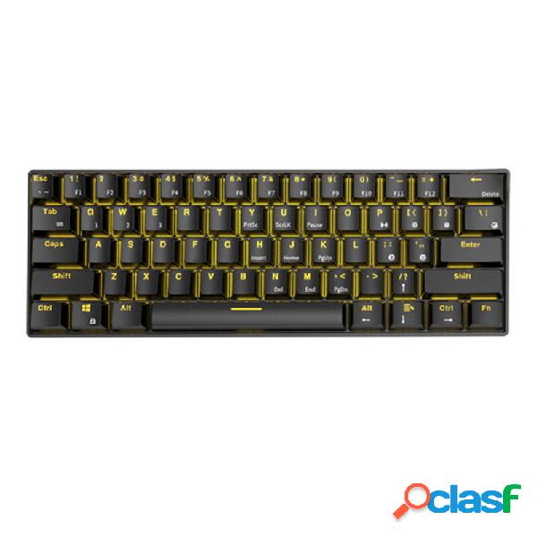 Royal Kludge RK61 Mechanical Keyboard bluetooth Wired Dual