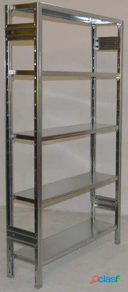 SCAFFALATURA da magazzino Zincata cm. 120x30x180h