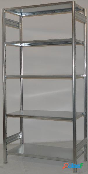 SCAFFALATURA da magazzino Zincata cm. 91x80x242h