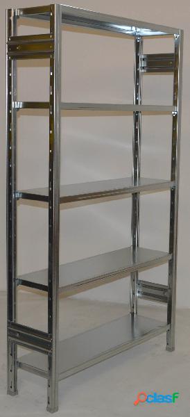 SCAFFALATURA in metallo da magazzino Zincata cm. 80x30x180h