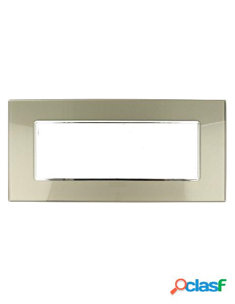 Sandasdon - sandasdon placca cristal 6m bronzo effetto vetro