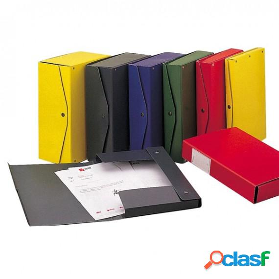 Scatola archivio Project - dorso 8 cm - 25 x 35 cm - blu -