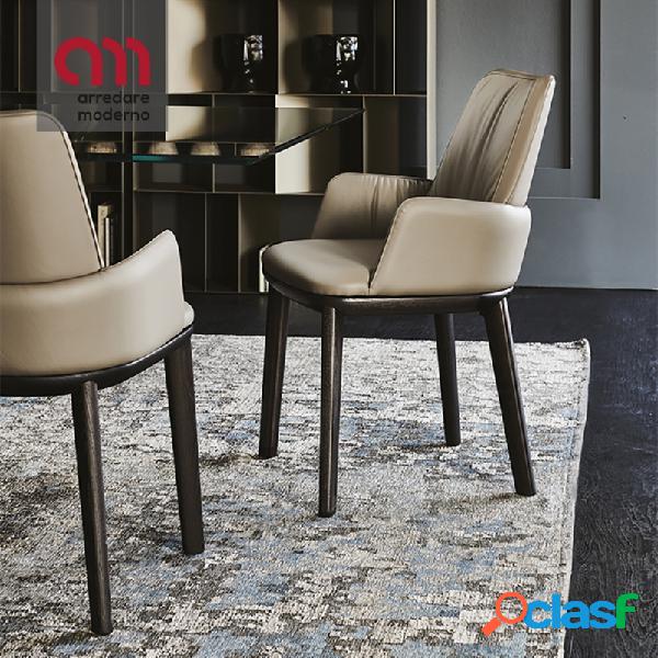 Sedia Belinda Cattelan Italia con braccioli