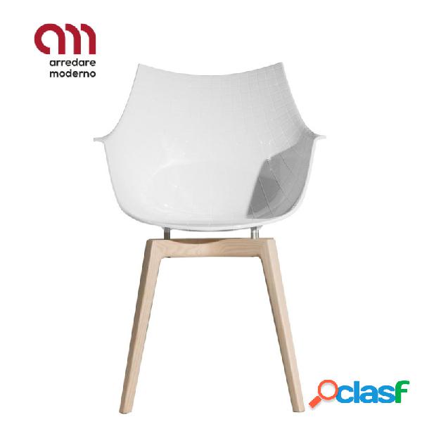 Sedia Meridiana Driade in legno