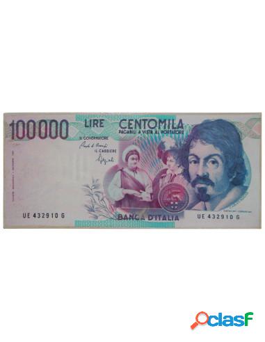 Targa in metallo “Vecchie Lire” 100.000 lire