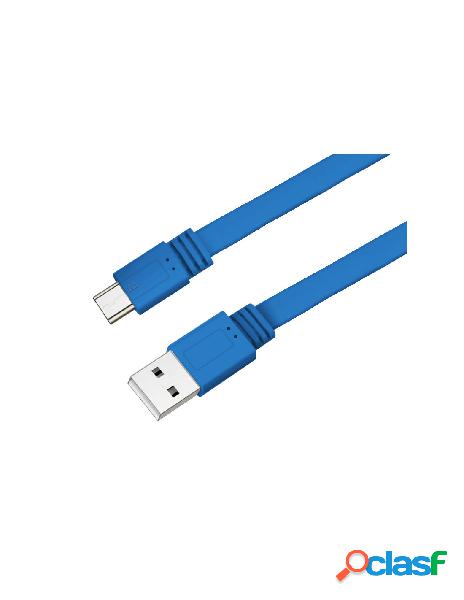 Techly - cavo usb 3.0 superspeed a maschio/mic b maschio 0,5