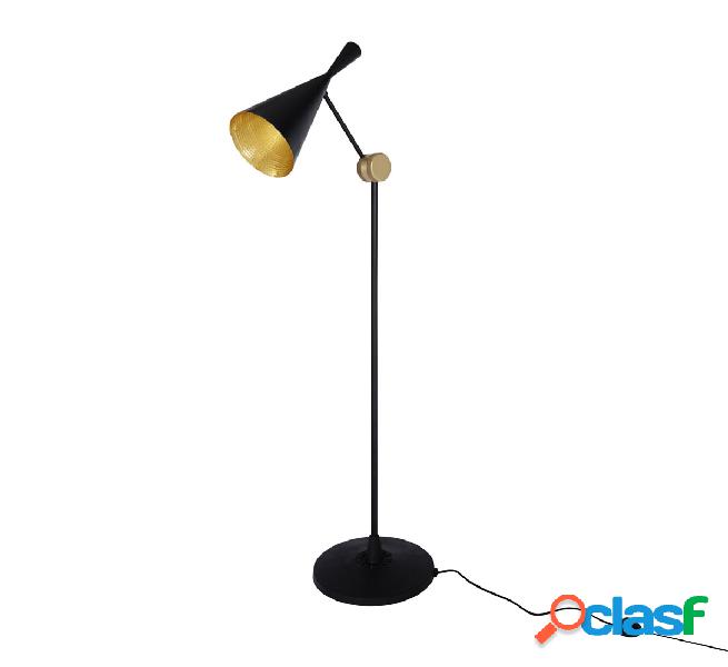 Tom Dixon Beat Floor - Lampada da Terra - Nero
