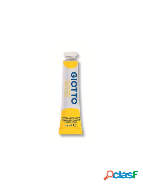 Tubo tempera giotto 12ml giallo limone