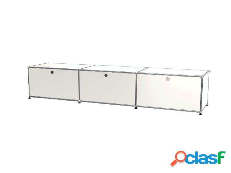 USM Haller Low Sideboard L - Pure White RAL 9010