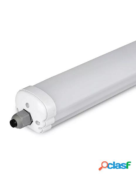 V-tac - plafoniera led 60cm 18w 220v bianco freddo 6400k