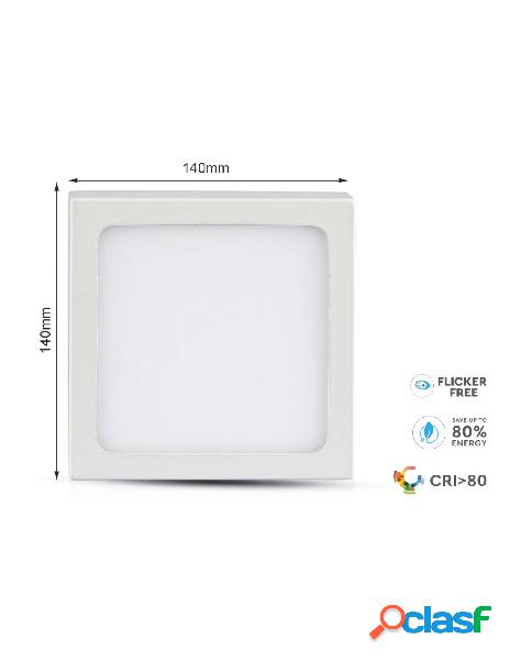 V-tac - plafoniera pannello led slim montaggio a plafone