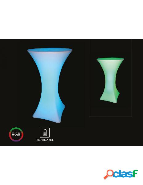 V-tac - tavolo da bar table con lampada luce led rgbw